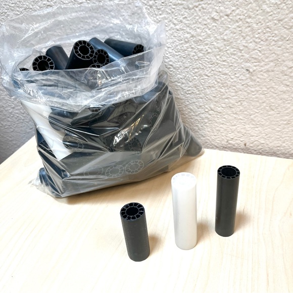 Sack of Tubes. Roll Cores. 3 lengths. Black & White. Handy for Crafts Workshops. - Picture 2 of 7